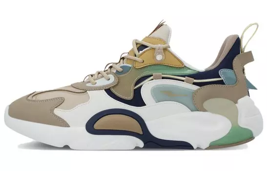 Кроссовки мужские Lifestyle Shoes Men Low-Top Yellow Erke