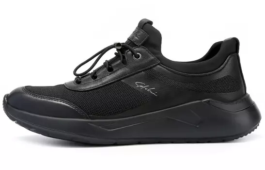 Кроссовки мужские Lifestyle Shoes Men Low-Top Black Satchi