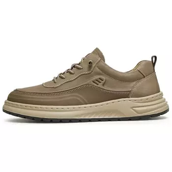 Кроссовки мужские Lifestyle Shoes Men Low-Top Teenmix, цвет Khaki Gray