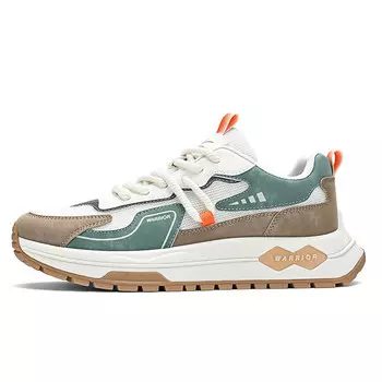Кроссовки мужские Lifestyle Shoes Men Low-Top Rice/Khaki/Blue Warrior