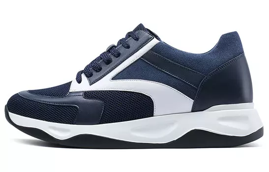 Кроссовки мужские Lifestyle Shoes Men Low-Top Blue He Jinchang