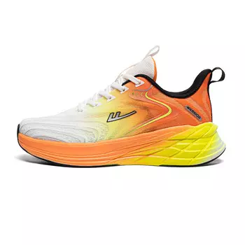 Кроссовки мужские Lifestyle Shoes Men Low-Top White Orange Yellow Warrior
