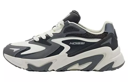 Кроссовки мужские Lifestyle Shoes Men Low-Top Gray White Qiaodan