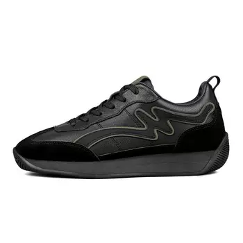 Кроссовки мужские Lifestyle Shoes Men Low-Top Zuozhe, черный/зеленый
