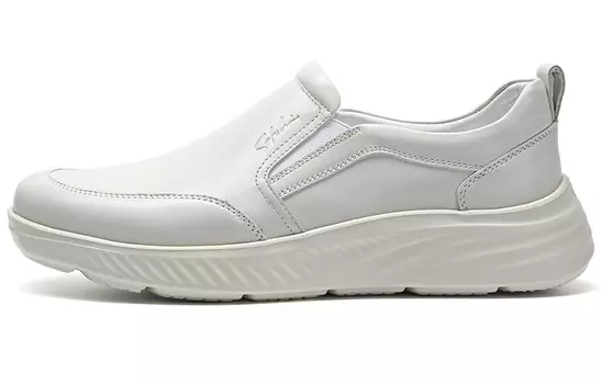 Кроссовки мужские Lifestyle Shoes Men Low-Top Beige Satchi