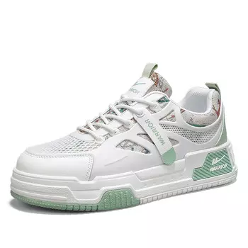Кроссовки мужские Lifestyle Shoes Men Low-Top Warrior, бежевый/хаки