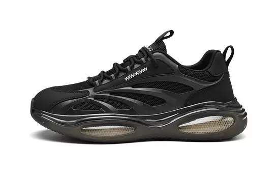 Кроссовки мужские Lifestyle Shoes Men Low-Top Black Hla