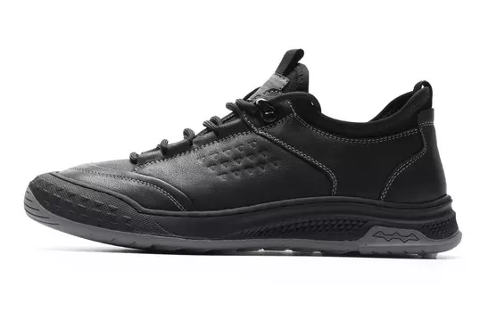 Кроссовки мужские Lifestyle Shoes Men Low-Top Black Trumppipe