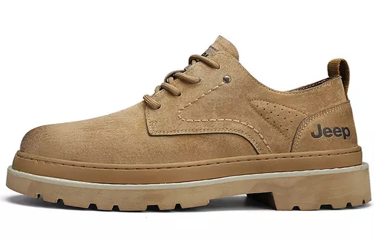 Кроссовки мужские Lifestyle Shoes Men Low-Top Earth Yellow Jeep