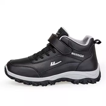 Кроссовки мужские Lifestyle Shoes Men Low-Top Black Gray Warrior