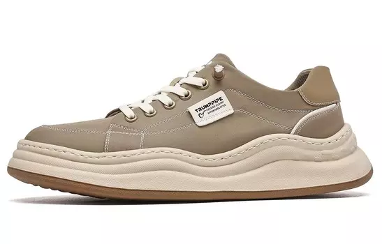 Кроссовки мужские Lifestyle Shoes Men Low-Top Khaki Trumppipe