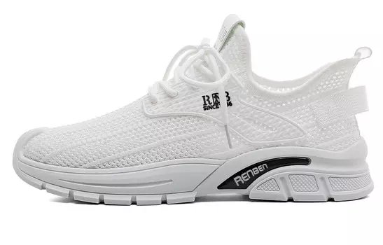 Кроссовки мужские Lifestyle Shoes Men Low-Top White Renben