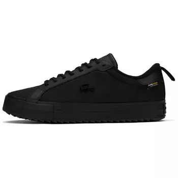 Кроссовки мужские Lifestyle Shoes Men Low-Top Black Lacoste
