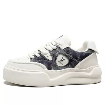 Кроссовки мужские Lifestyle Shoes Men Low-Top Yearcon, белый/синий