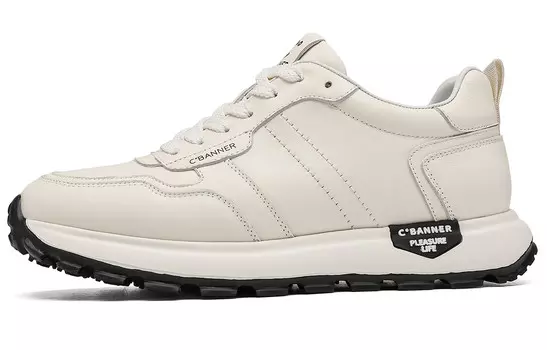 Кроссовки мужские Lifestyle Shoes Men Low-Top White C°Banner
