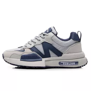 Кроссовки мужские Lifestyle Shoes Men Low-Top Tonlion, серый/синий