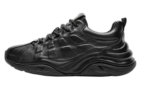 Кроссовки мужские Lifestyle Shoes Men Low-Top Black Aokang