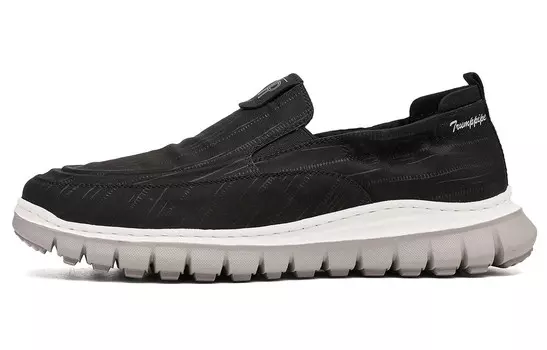 Кроссовки мужские Lifestyle Shoes Men Low-Top Black Trumppipe