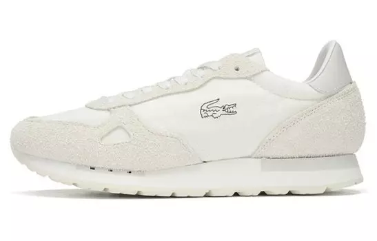 Кроссовки мужские Lifestyle Shoes Men Low-top Off White Lacoste
