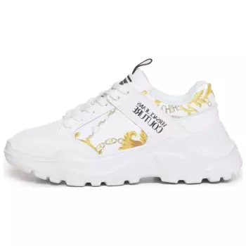 Кроссовки мужские Lifestyle Shoes Men Low-Top White Versace Jeans Couture