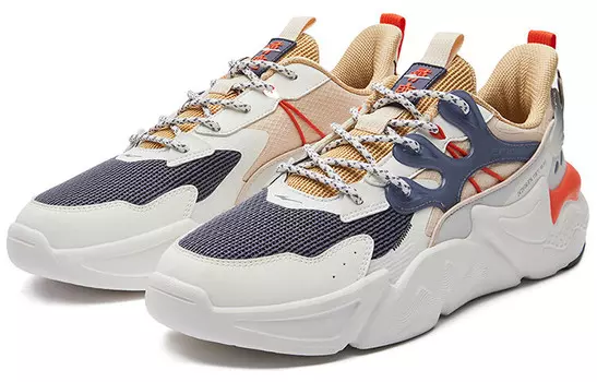 Кроссовки мужские Lifestyle Shoes Men Low-Top Oak Bud White/program Gray Erke