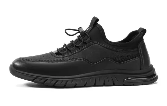 Кроссовки мужские Lifestyle Shoes Men Low-Top Black Red Dragonfly