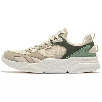 Кроссовки мужские Lifestyle Shoes Men Low-Top Beige Gray Erke