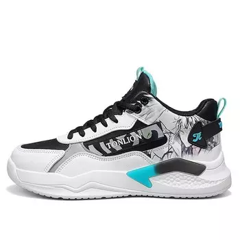 Кроссовки мужские Lifestyle Shoes Men Low-Top Gray Tonlion