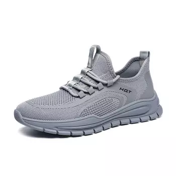 Кроссовки мужские Lifestyle Shoes Men Low-Top Gray Red Dragonfly
