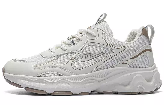 Кроссовки мужские Lifestyle Shoes Men Low-Top Rice Coffee Warrior, бежевый