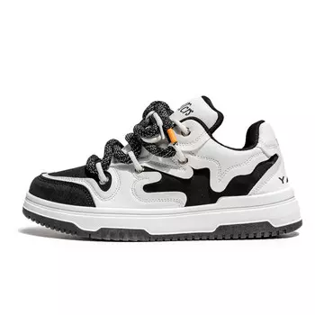 Кроссовки мужские Lifestyle Shoes Men Low-Top Yalu, белый/зеленый