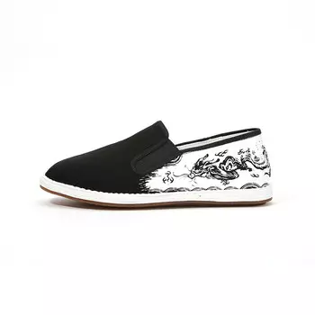 Кроссовки мужские Lifestyle Shoes Men Low-Top Old Meihua, черный