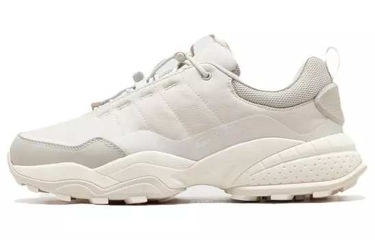 Кроссовки мужские Lifestyle Shoes Men Low-top Off White Lacoste