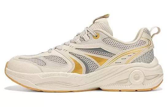 Кроссовки мужские Lifestyle Shoes Men Low-Top 361°, бежевый/серый