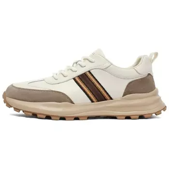 Кроссовки мужские Lifestyle Shoes Men Low-Top Belle, цвет White/Khaki