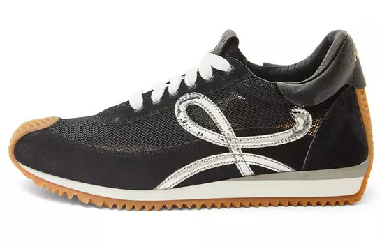 Кроссовки мужские Loewe Anagram Lifestyle, черный / серебряный