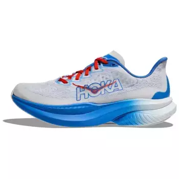 Кроссовки мужские MACH 6 с низким верхом, серые / фантомно-синие Hoka One One