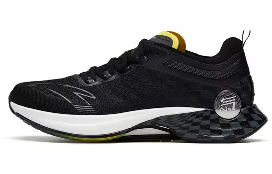 Кроссовки мужские Mach Pro Running Shoes с низким верхом, темно-серые Anta