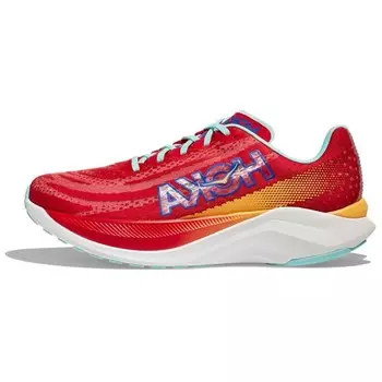 Кроссовки мужские Mach X с низким верхом, ярко-красные Hoka One One