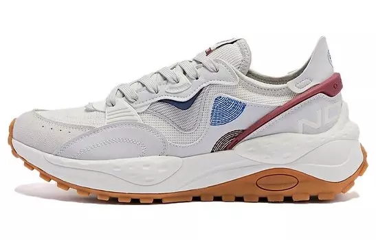 Кроссовки мужские Mars Shoes Lifestyle Shoes Men Low-Top Qiaodan, светло-серый