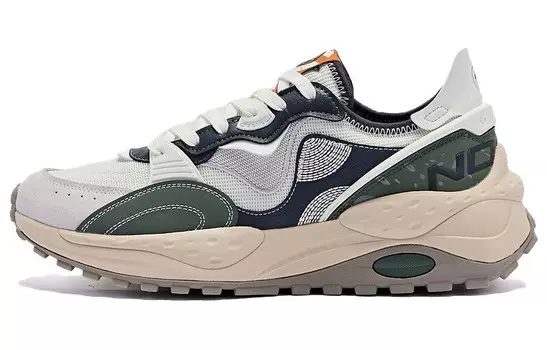 Кроссовки мужские Mars Shoes Lifestyle Shoes Men Low-Top Qiaodan, белый