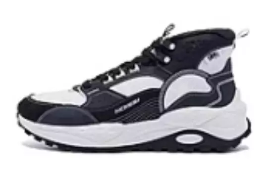 Кроссовки мужские Mars Shoes Lifestyle Shoes Men High-Top Qiaodan, черный