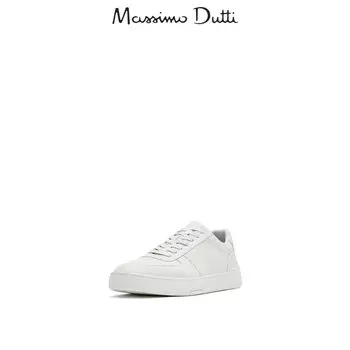 Кроссовки мужские Massimo Dutti на шнуровке, белый