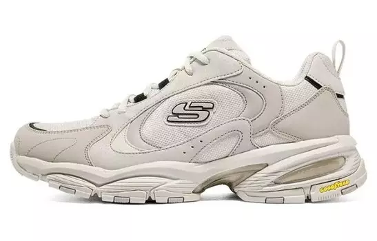 Кроссовки мужские массивные низкие белые, черные, серые, желтые Skechers