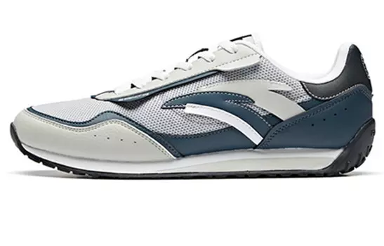 Кроссовки мужские массивные низкие Fog Gray / Rock Gray / White Anta
