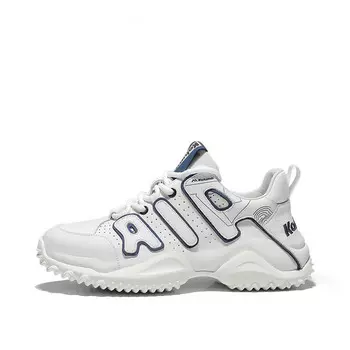 Кроссовки мужские массивные низкие синий Kolumb