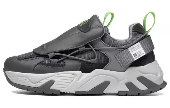 Кроссовки мужские массивные низкие темно-серые Anthony Miles