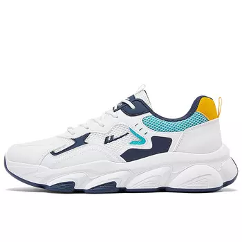 Кроссовки мужские массивные низкие темно-синий Warrior