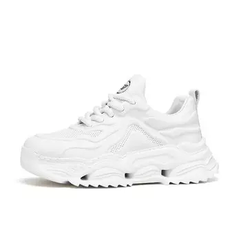 Кроссовки мужские массивные среднего размера белый U7