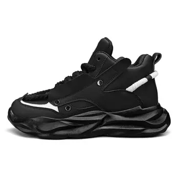 Кроссовки мужские массивные среднего размера Cahhrrn, черный